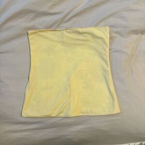 Hollister Yellow Reversible Tube Top
